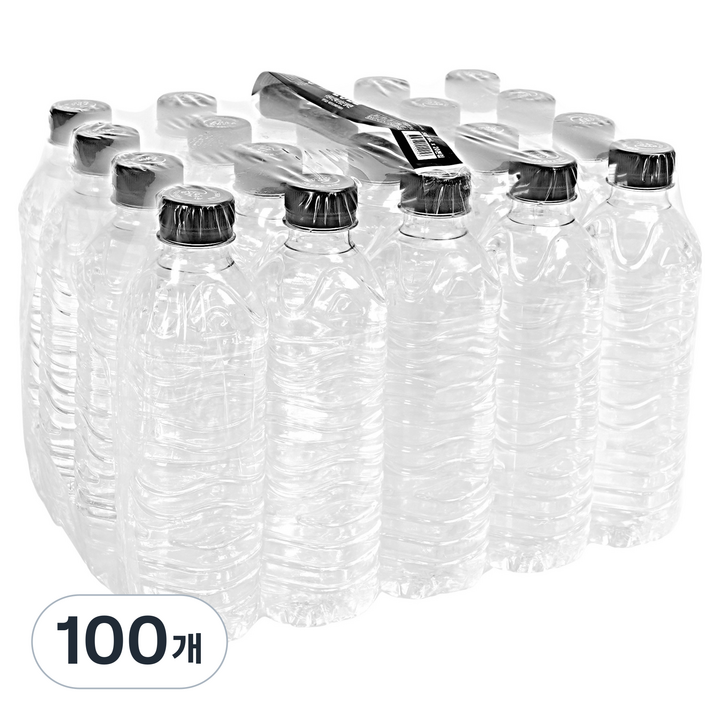 순창샘물 무라벨, 100개, 500ml