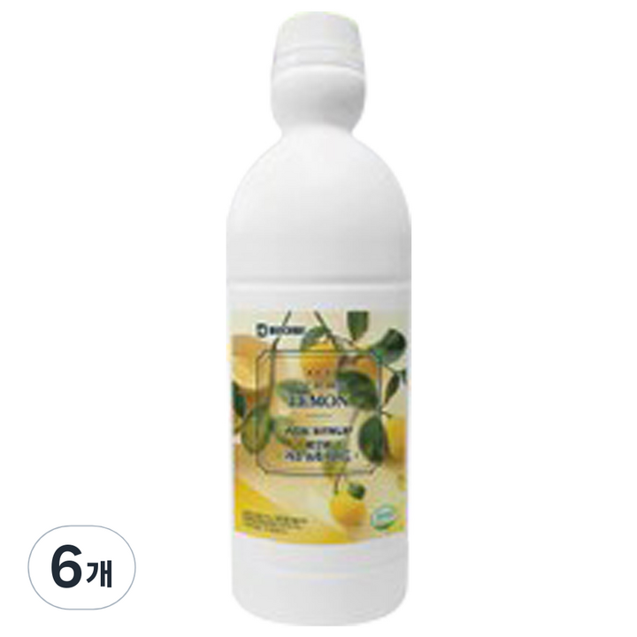 베오베 레몬 농축 에이드, 1.8kg, 6개