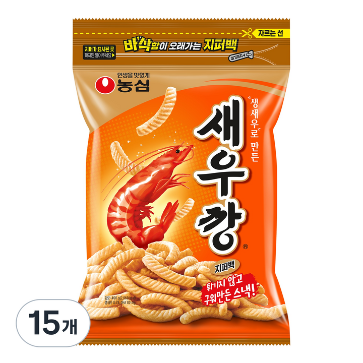 새우깡, 400g, 15개