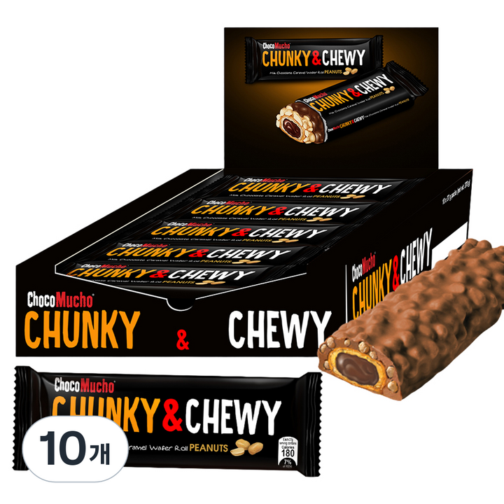 초코무초 청키앤츄이 10p, 370g, 10개