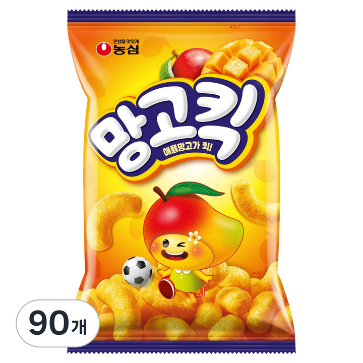 농심 망고킥, 100g, 90개