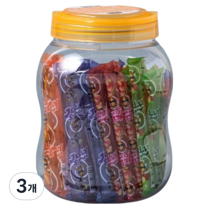 젤리스트로우 랜덤발송, 1.54kg, 3개