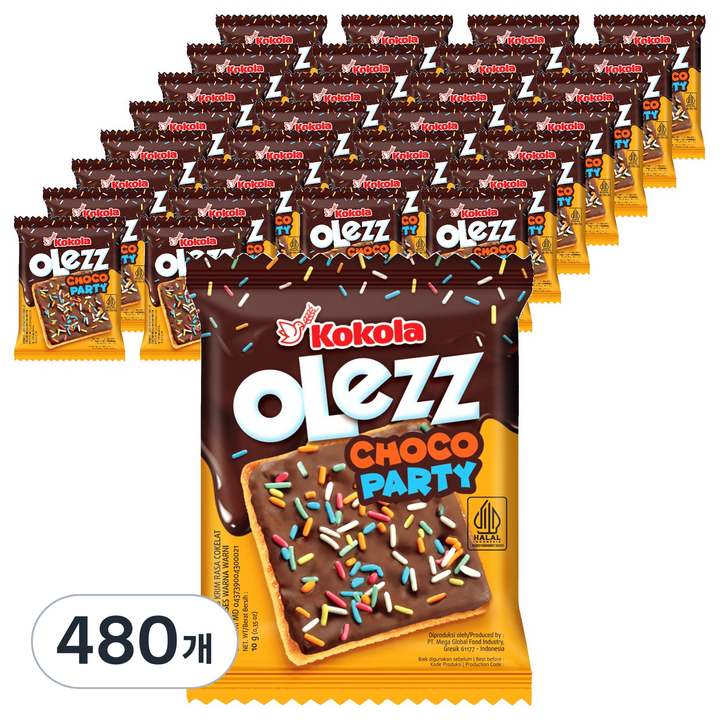 코코라 올레즈 초코 파티 크래커, 480개, 10g