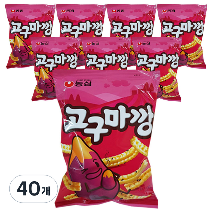 고구마깡, 83g, 40개