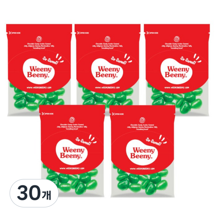 위니비니 수박맛 젤리빈 C, 50g, 30개