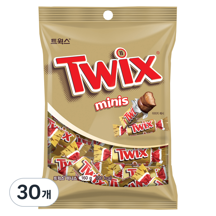 트윅스 미니 초콜릿, 30개