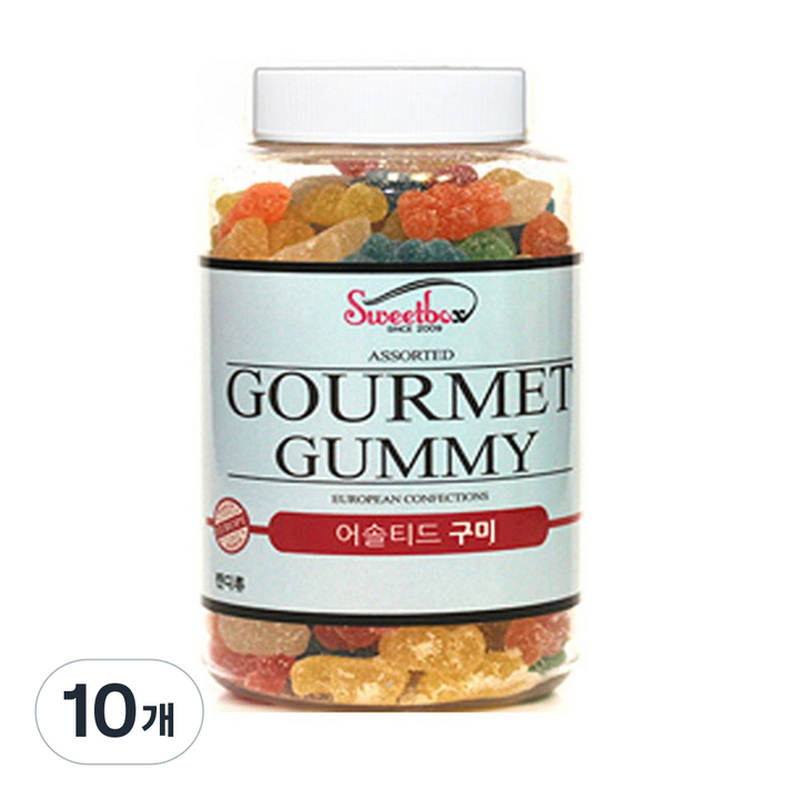 슈가베어 젤리, 500g, 10개