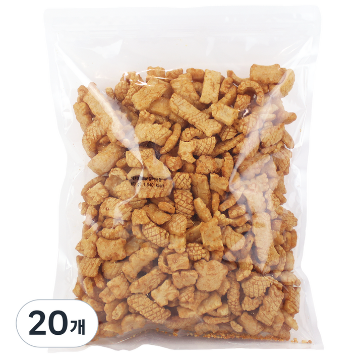 우리가스토리 오징어 맛칩, 400g, 20개