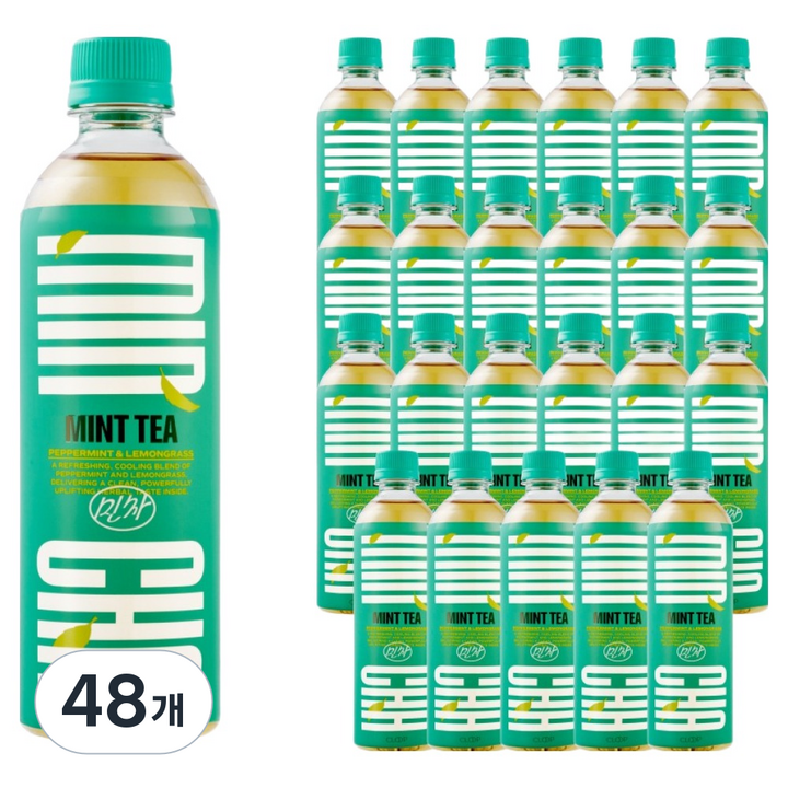 클룹 민차 페퍼민트 쿨링 허브티, 48개, 500ml