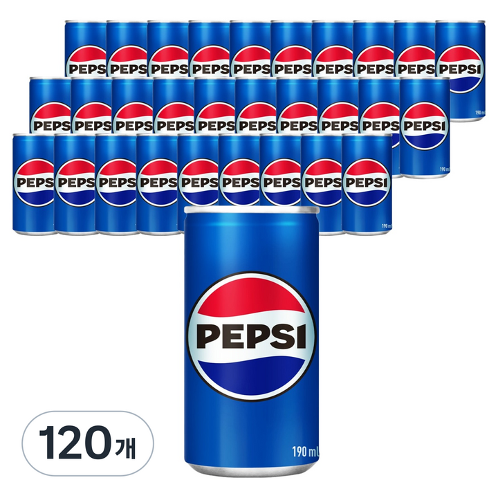 펩시 콜라, 190ml, 120개
