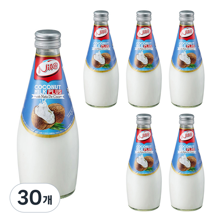 니타 코코넛밀크 플러스 위드 나타드코코, 290ml, 30개