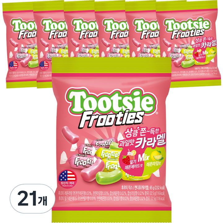 투시 후르티 믹스, 65g, 21개
