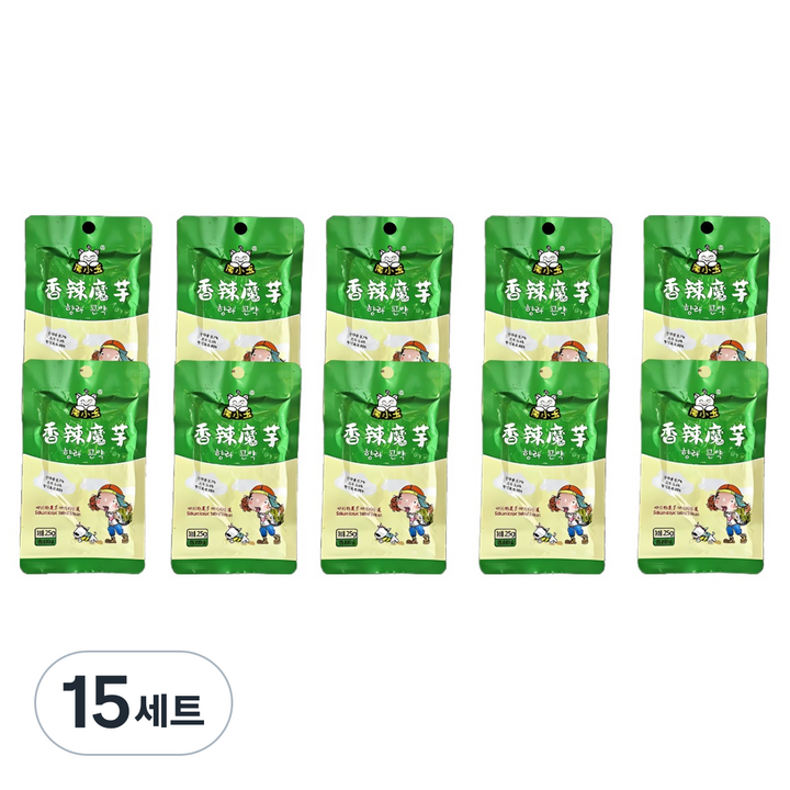 마소옥 향라곤약 10개입, 250g, 15세트