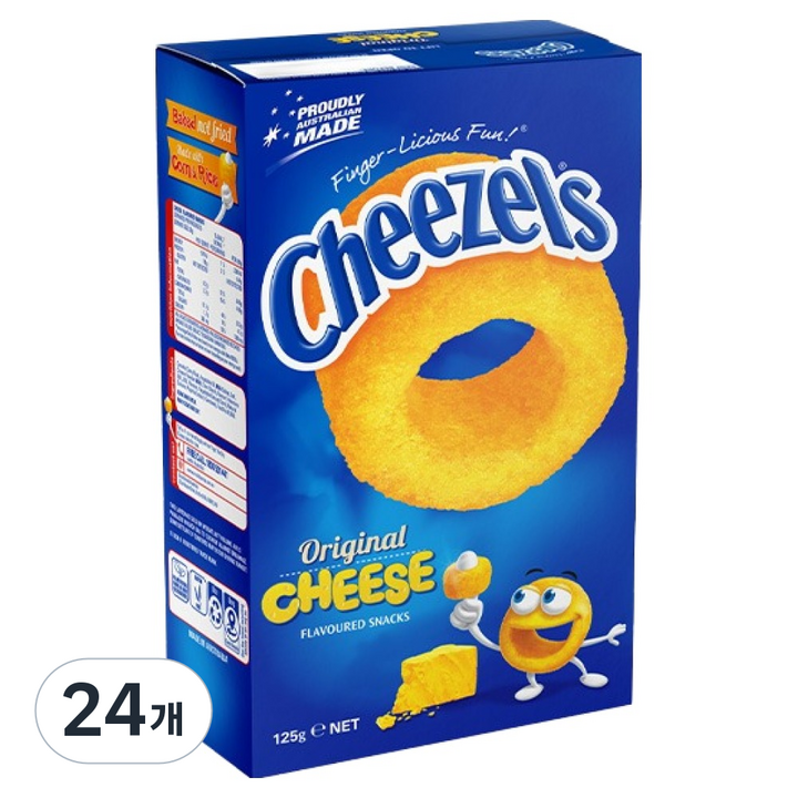 치즐스 치즈맛, 24개, 125g