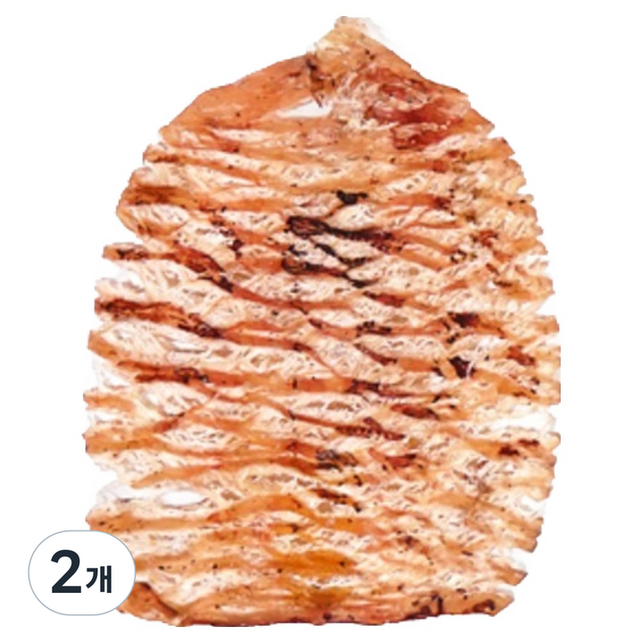 더주 철판구이 몸통 오징어, 2개, 150g