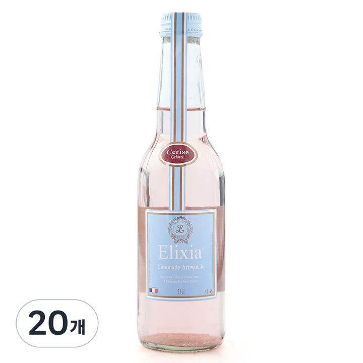 엘릭시아메렐로 체리탄산음료, 330ml, 20개