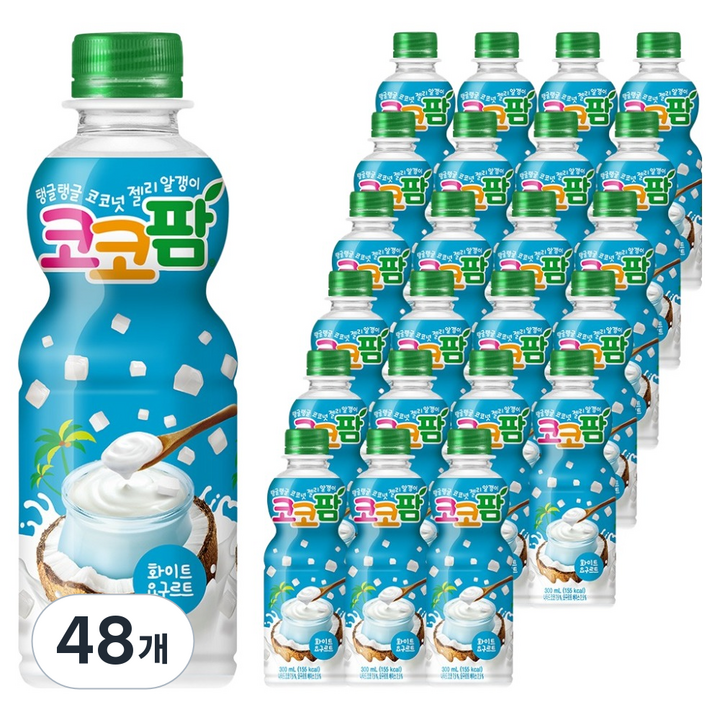 코코팜 화이트, 300ml, 48개