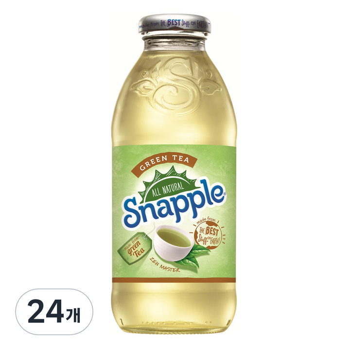 스네플 그린티, 473ml, 24개