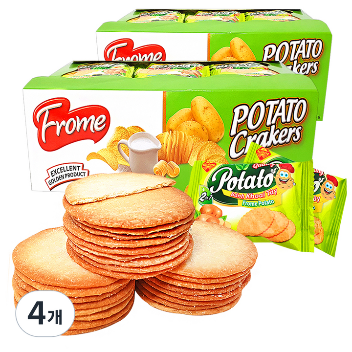 Frome 포테이토맛 크래커, 520g, 4개