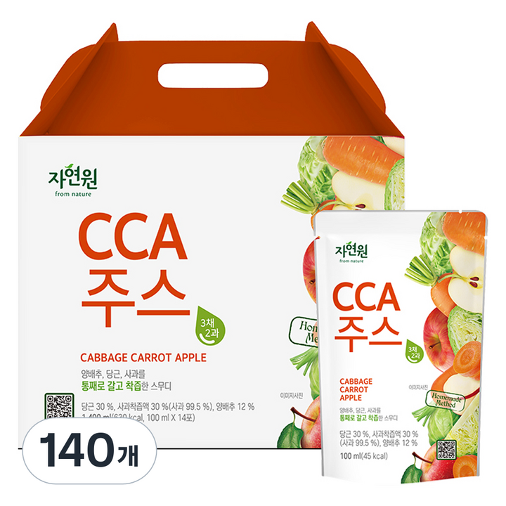 자연원 CCA 주스, 100ml, 140개