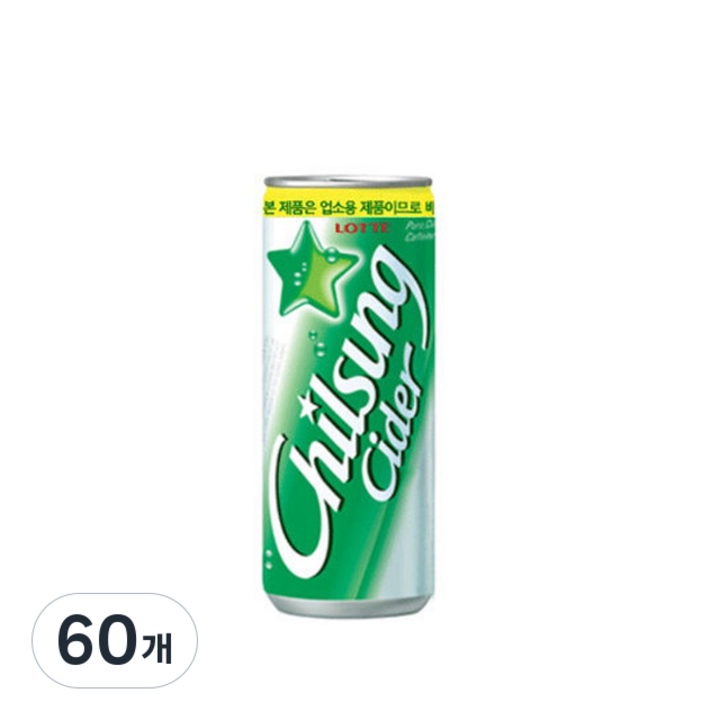 칠성사이다, 245ml, 60개