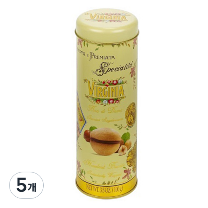 아마레티버지니아 트레디셔널 리구이아 베이커리, 100g, 5개