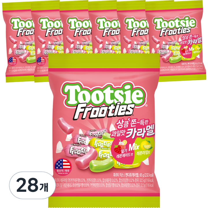 투시 후르티 믹스, 65g, 28개