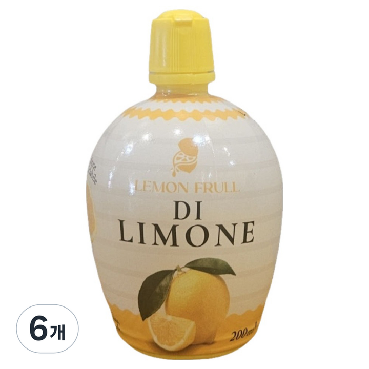 레몬프룰 레몬즙, 200ml, 6개