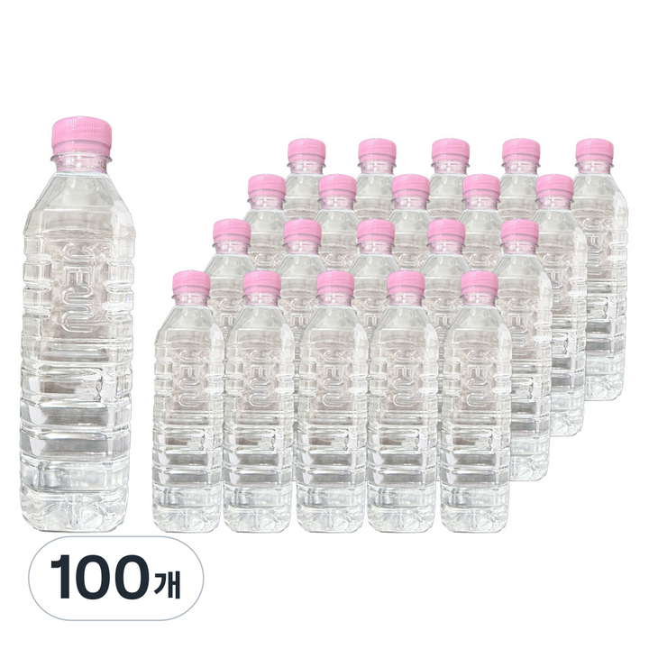 용암해수로 만든 무라벨 제주라바, 100개, 500ml