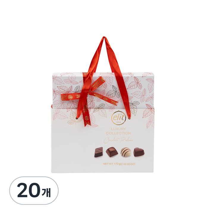 엘리트 럭셔리 컬렉션 레드, 170g, 20개