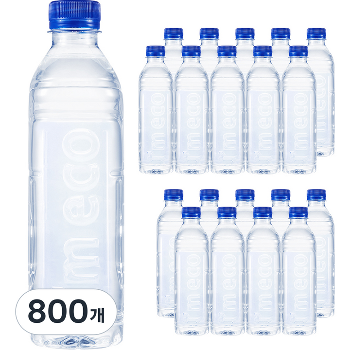 먹는샘물산수 가벼운샘 무라벨, 500ml, 800개
