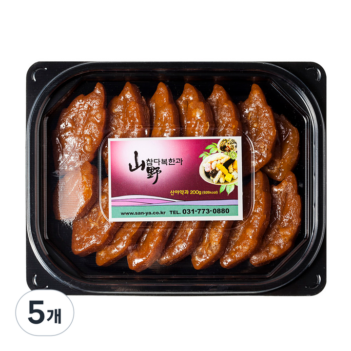 [산야] 약과, 200g, 5개