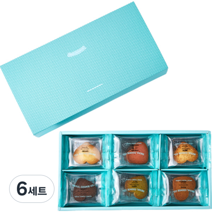 서울쿠키 6종 x 3p 세트, 6세트
