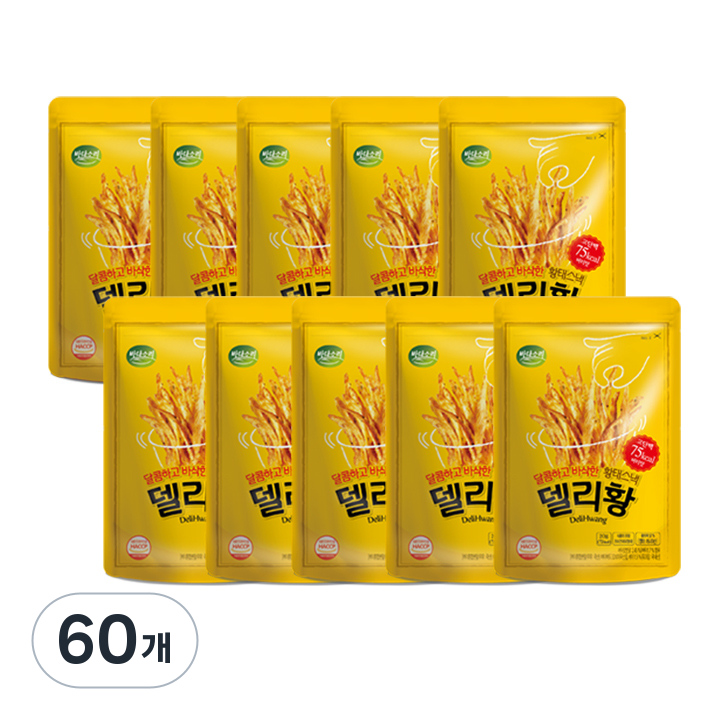 바다소리 델리황 버터맛, 20g, 60개