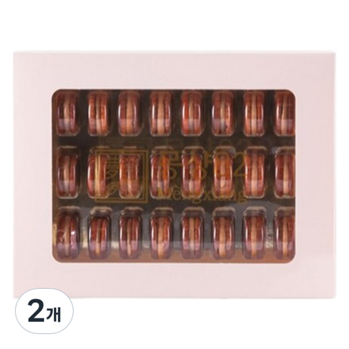 몽샹82 코인 커피 누가크래커 24p + 쇼핑백, 144g, 2개