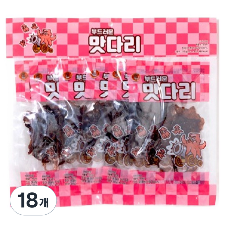 코주부 부드러운 맛다리, 20g, 18개