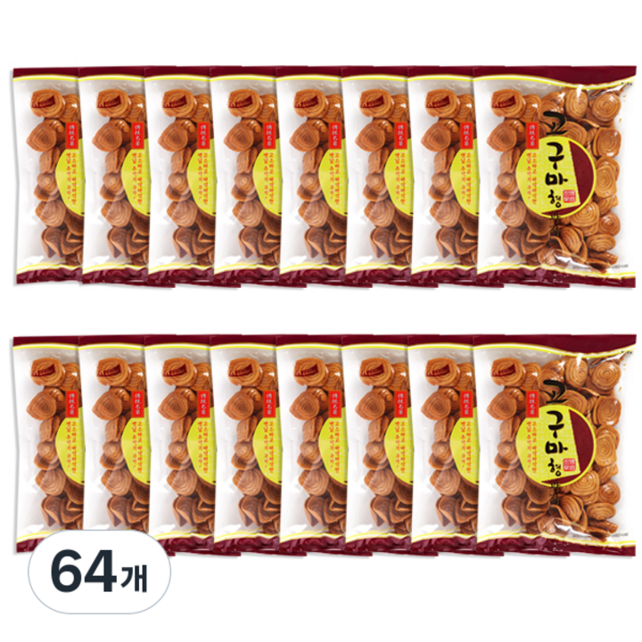 독고탁과자 고구마형 과자, 160g, 64개