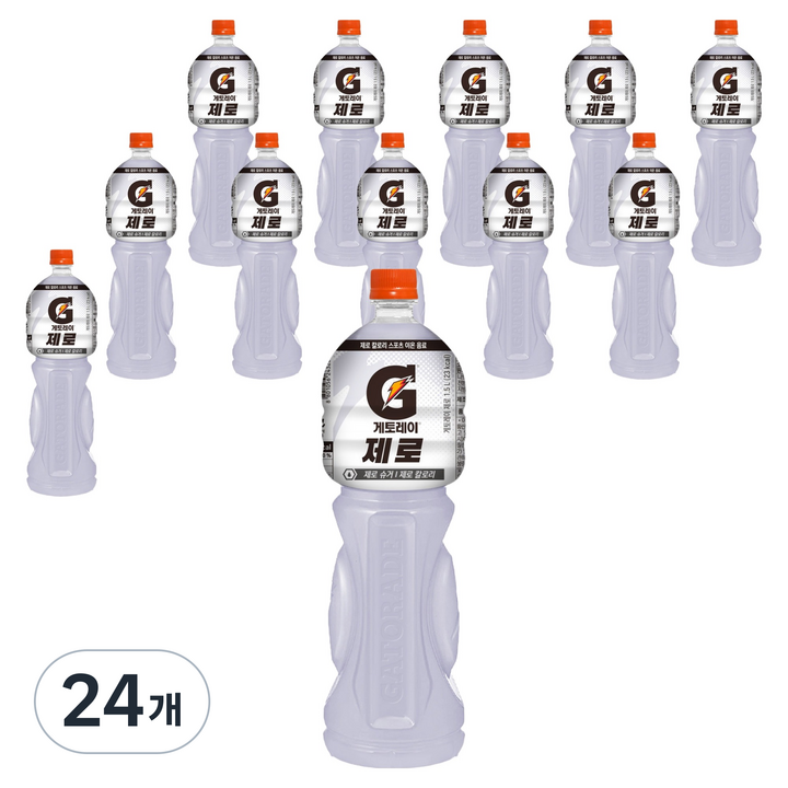 게토레이 제로, 1.5L, 24개