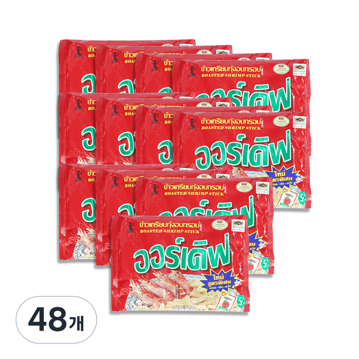 오더브 새우스틱, 17g, 48개