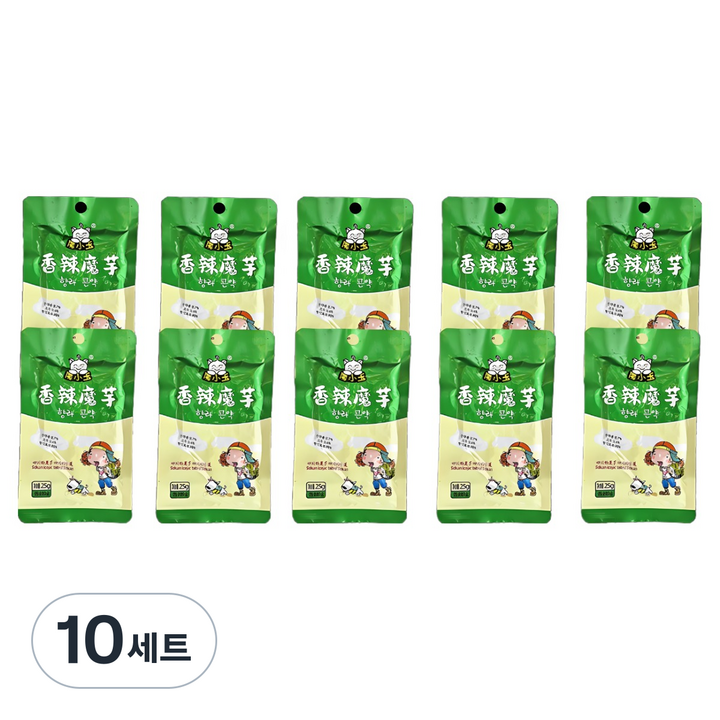 마소옥 향라곤약 10개입, 250g, 10세트
