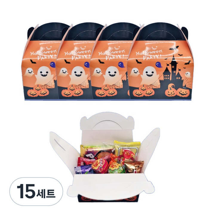 스윗플래닛 할로윈 간식세트, 121g, 15세트