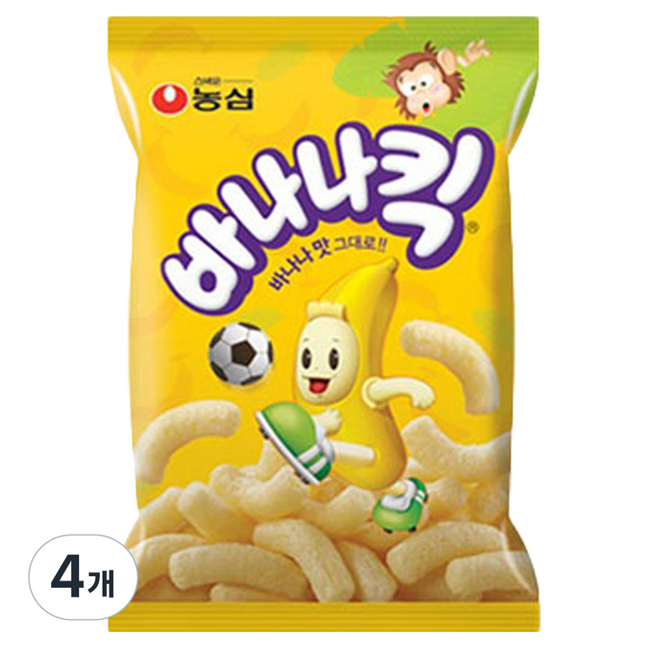 바나나킥, 75g, 4개