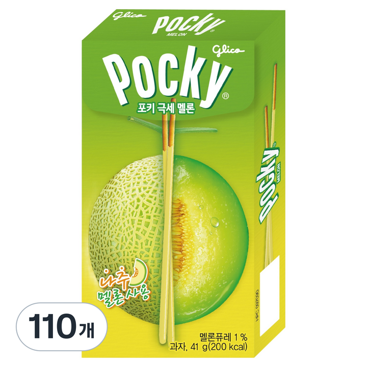 포키 극세 멜론, 41g, 110개