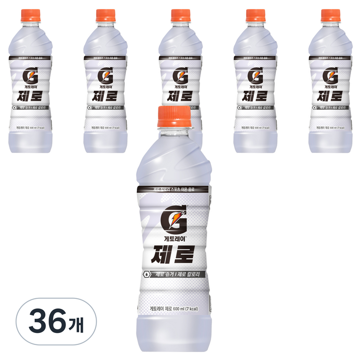 게토레이 제로, 600ml, 36개