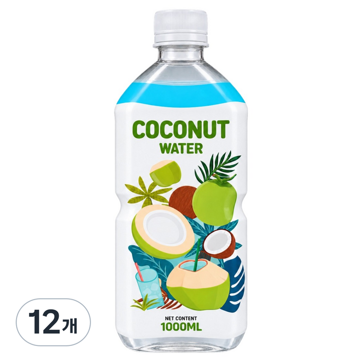 RFC 코코넛 워터, 1L, 12개