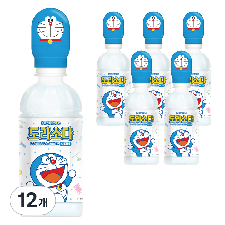 도라에몽 도라소다 소다맛 음료, 12개, 220ml