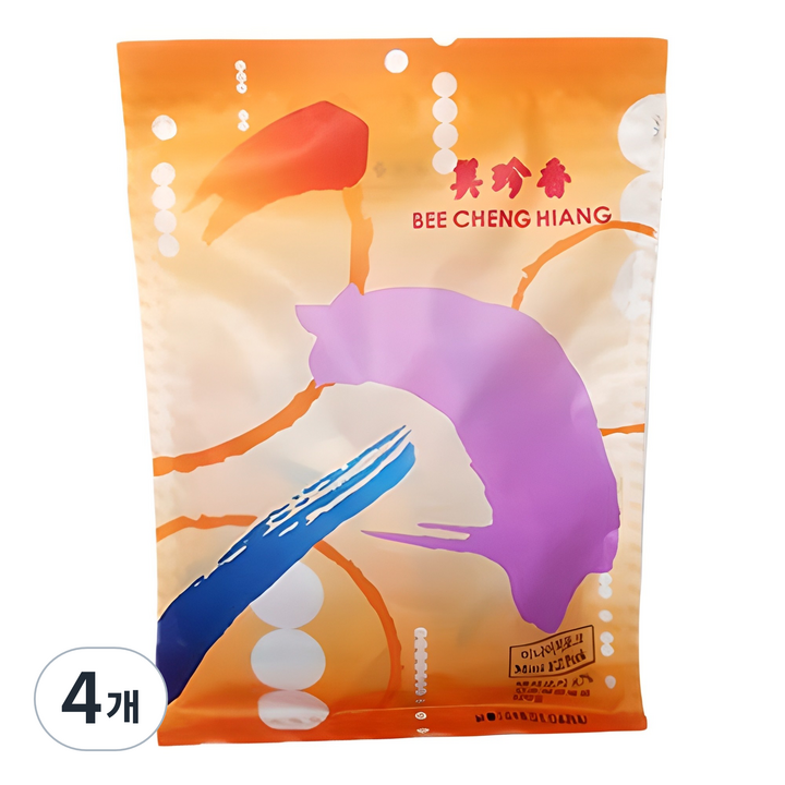 비첸향 이지팩 포크 육포, 120g, 4개