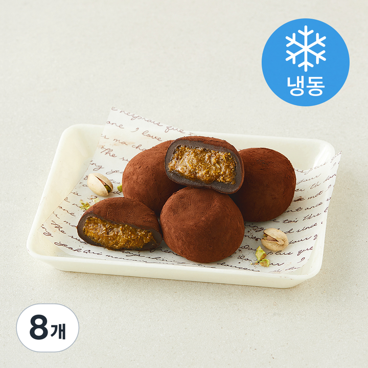 정미소 저당 두바이식 쫀득쿠키 (냉동), 50g, 8개, 1개입
