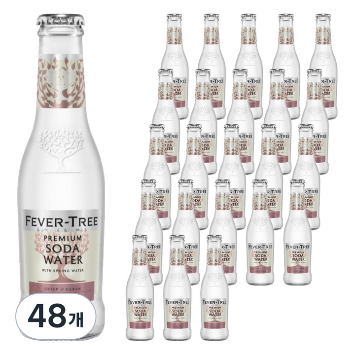 피버트리 프리미엄 소다워터, 48개, 200ml