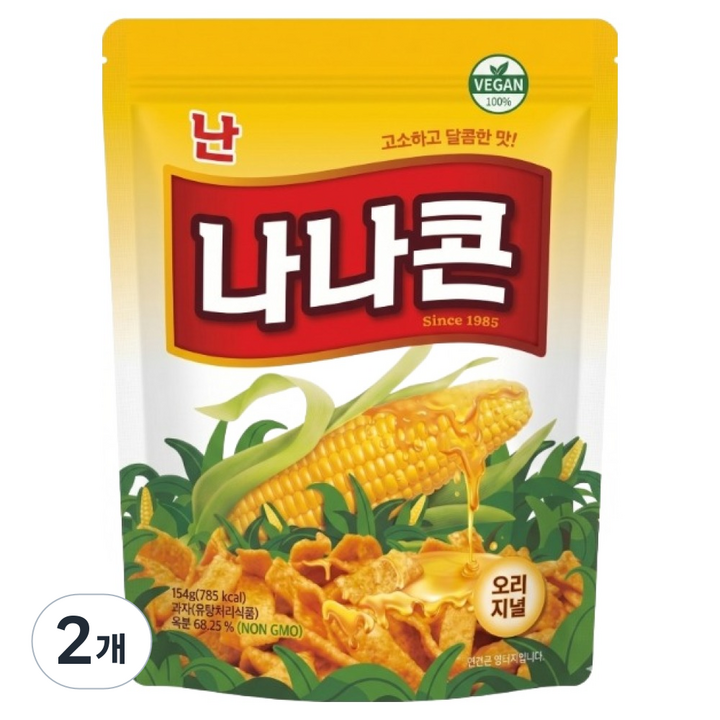 난나나콘 오리지날, 154g, 2개